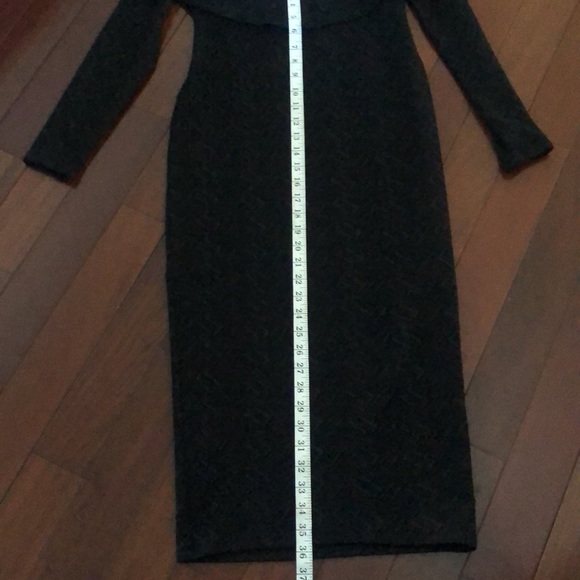 (NWT) BCBGeneration Off-the-shoulder Jacquard Knit Midi Sheath Dress S - Picture 7 of 11